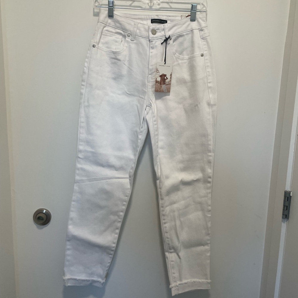 White Mom Jeans